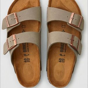 Olive Green Birkenstocks